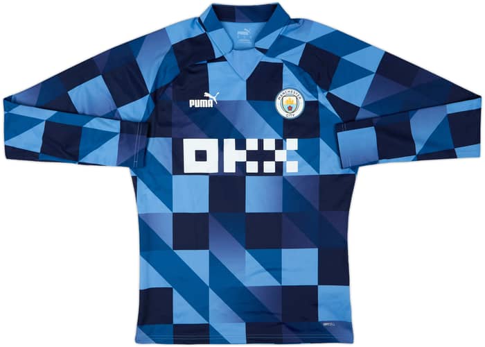 2022-23 Manchester City Puma Sweat Top - 7/10 - (M)