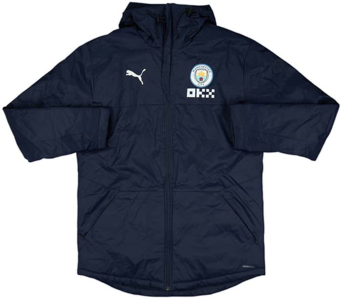 2022-23 Manchester City Puma Padded Bench Coat - 10/10 - (M)