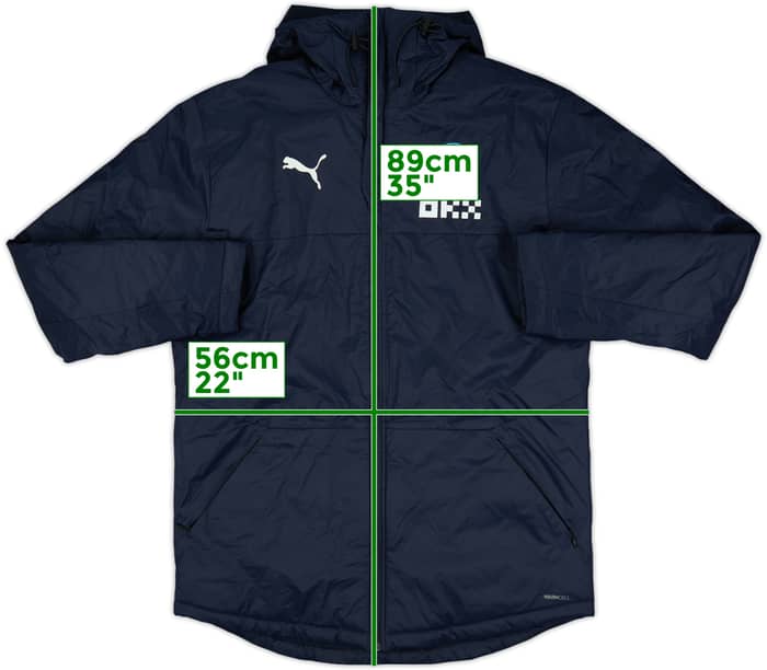 2022-23 Manchester City Puma Padded Bench Coat - 10/10 - (M)