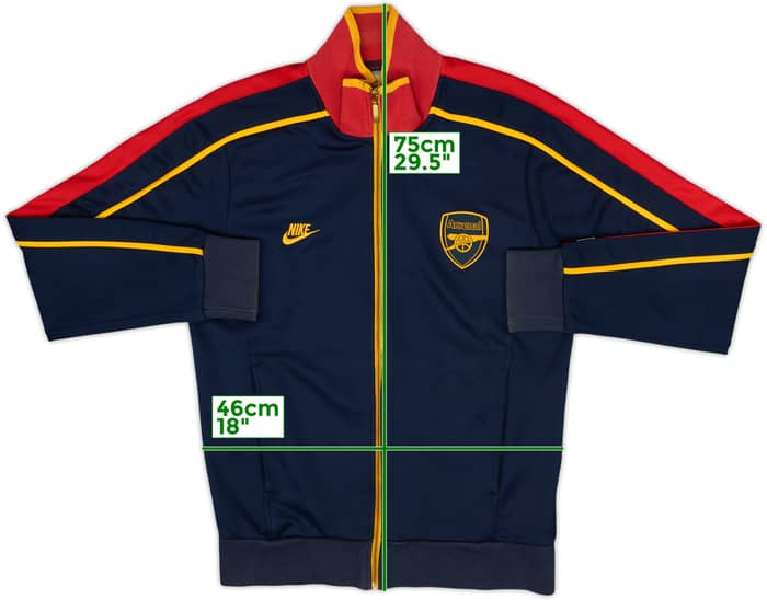 2008-09 Arsenal Nike Track Jacket - 7/10 - (M)