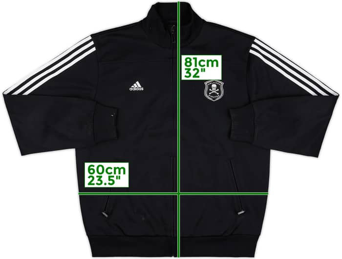 2008-09 Orlando Pirates adidas Track Jacket - 6/10 - (XL)