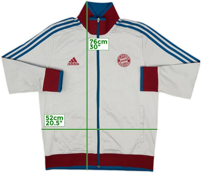 2014-15 Bayern Munich adidas Track Jacket - 8/10 - (XL)