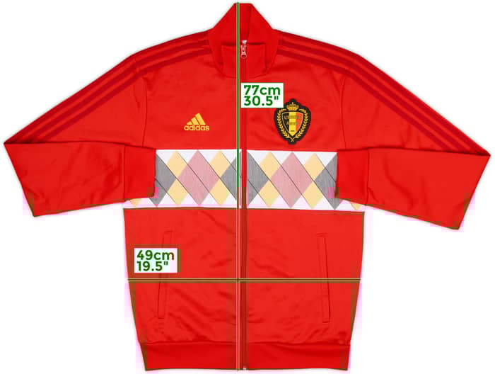 2017-18 Belgium adidas Track Jacket - 9/10 - (M)