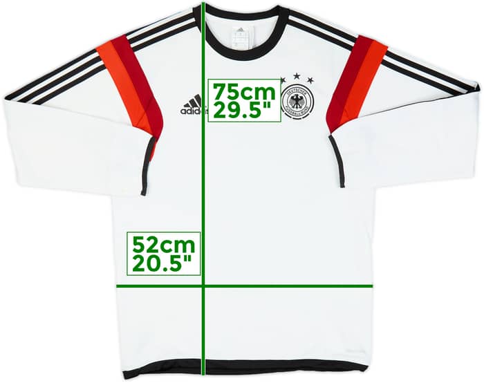 2013-14 Germany adidas Sweat Top - 8/10 - (M)