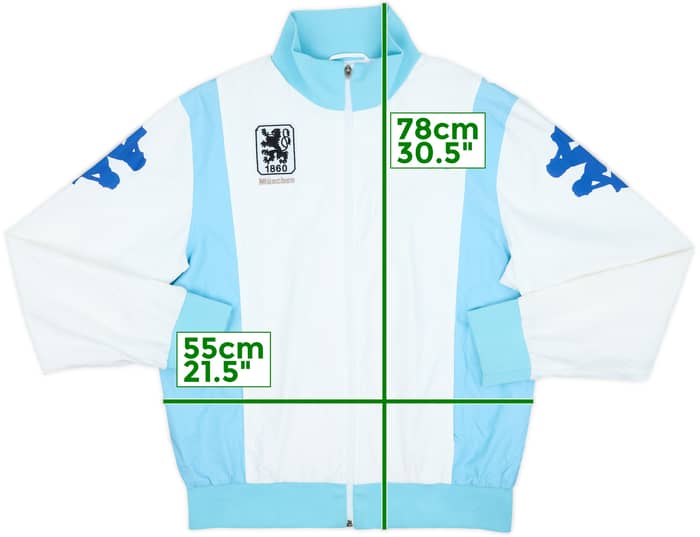 2006-08 1860 Munich Kappa Track Jacket - 9/10 - (XXL)