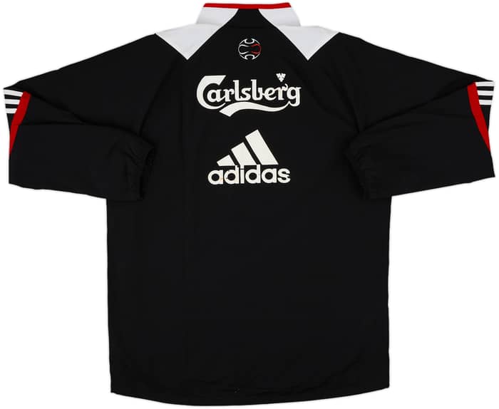 2007-08 Liverpool adidas 1/4 Zip Drill Top - 7/10 - (M/L)