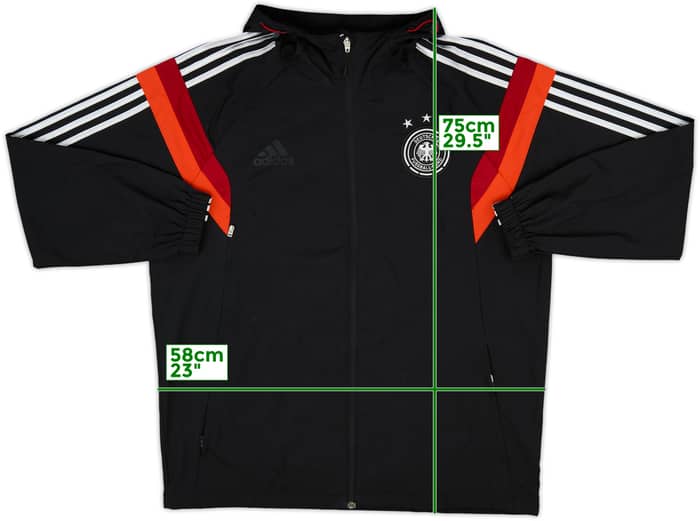 2013-14 Germany adidas Hooded Track Jacket - 5/10 - (L)