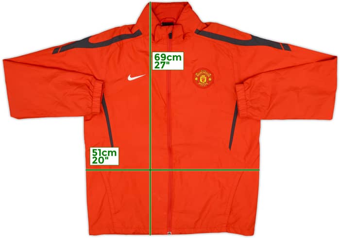 2010-11 Manchester United Nike Track Jacket - 7/10 - (XL.Boys)
