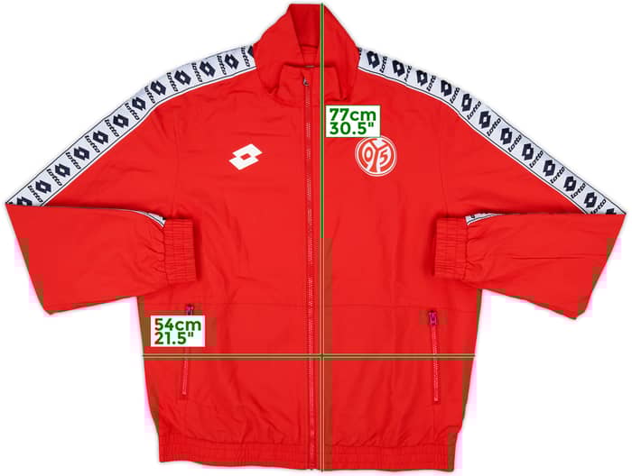 2018-19 Mainz Lotto Track Jacket - 8/10 - (L)