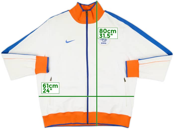 2010-12 Netherlands Nike Track Jacket - 5/10 - (XL)