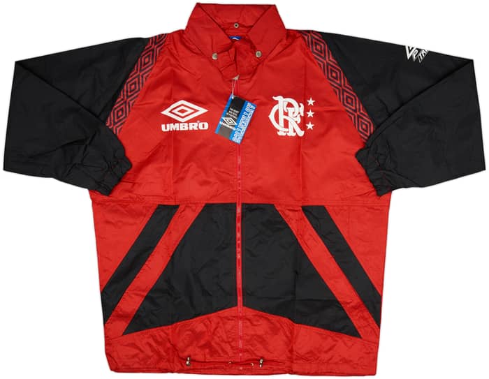 Chaqueta impermeable con capucha Umbro del Flamengo 1996-97 (XL)