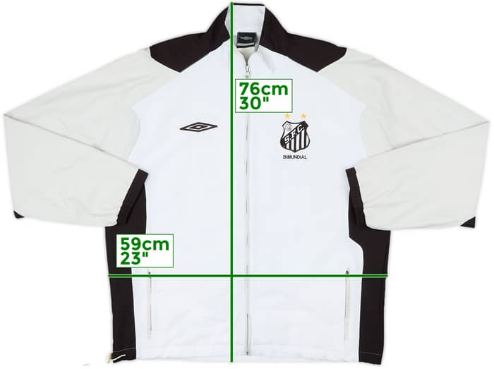 2006-07 Santos Umbro Track Jacket - 8/10 - (XL)
