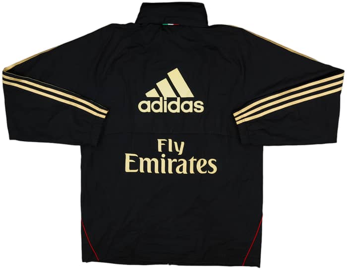 2010-11 AC Milan adidas Track Jacket - 7/10 - (S)