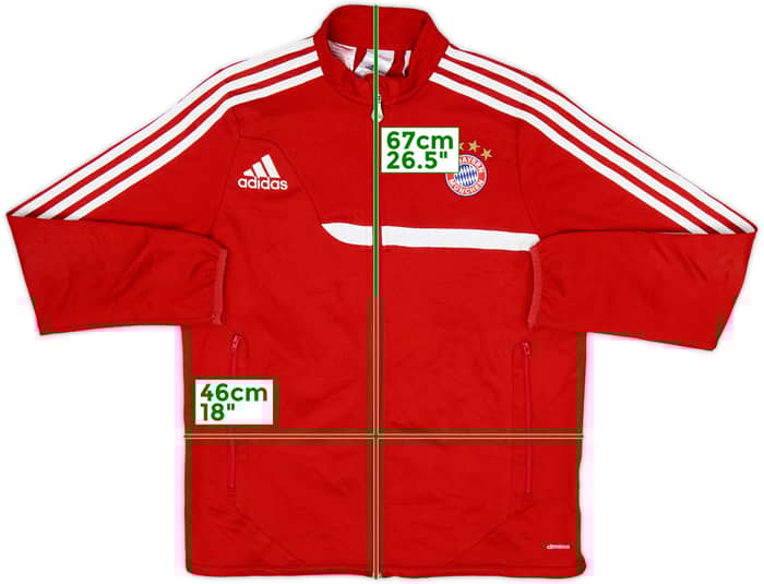 2013-14 Bayern Munich adidas Track Jacket - 6/10 - (XL.Boys)