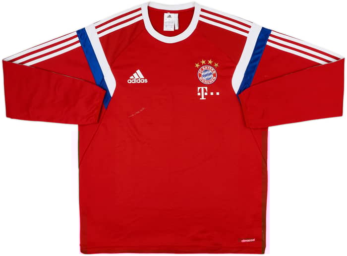 2014-15 Bayern Munich adidas Sweat Top - 6/10 - (L)