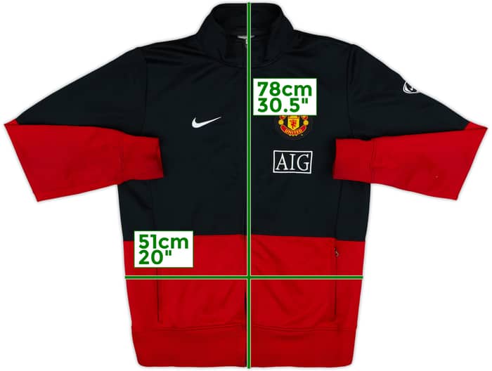 2009-10 Manchester United Nike Track Jacket - 6/10 - (M)