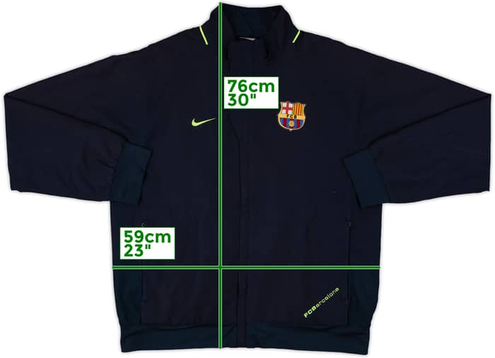 2007-08 Barcelona Nike Track Jacket - 7/10 - (L)