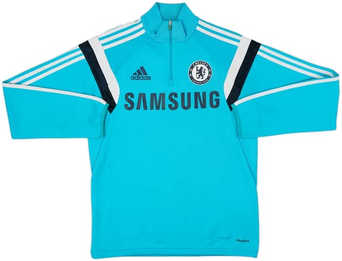 2014-15 Chelsea adidas 1/4 Zip Drill Top - 6/10 - (S)