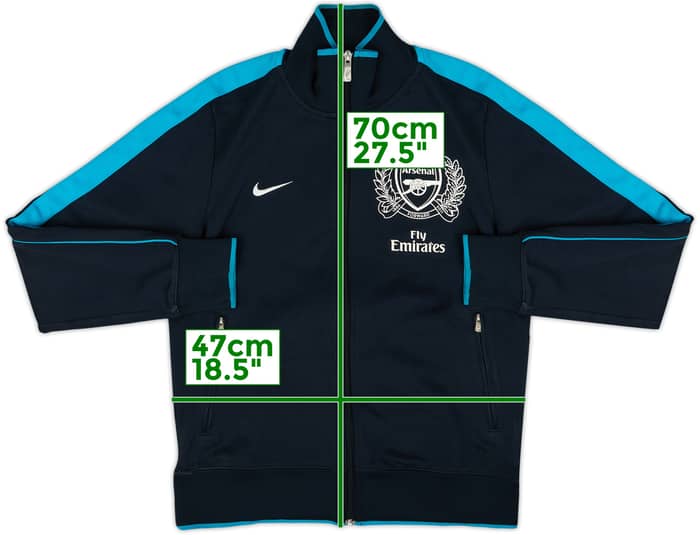 2011-12 Arsenal Nike Track Jacket - 8/10 - (M)