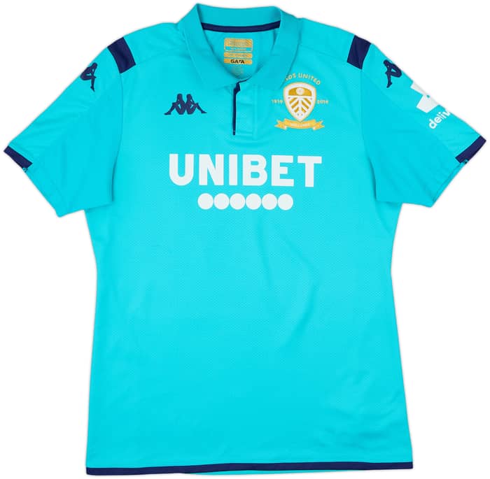 2019-20 Leeds United Centenary Kappa Polo Shirt - 8/10 - (XL)