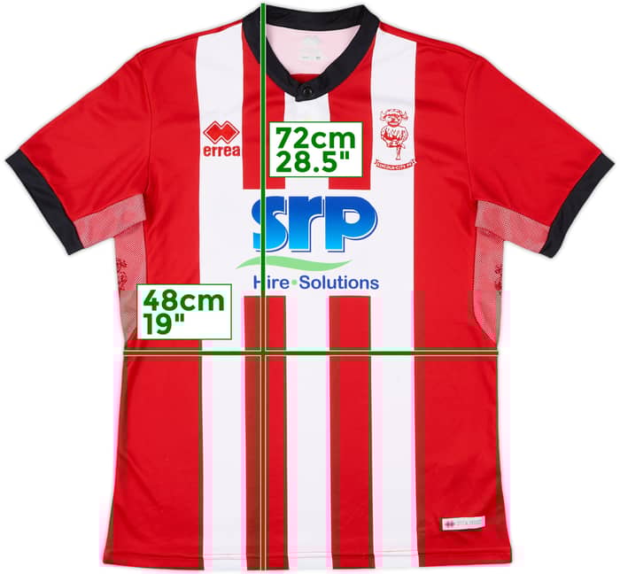 2019-20 Lincoln City Home Shirt - 7/10 - (M)