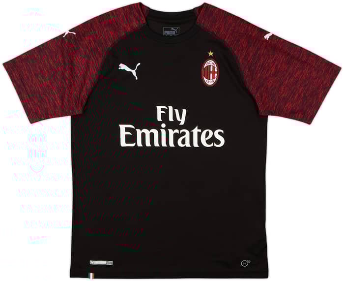 2018-19 AC Milan Third Shirt Romagnoli #13 - 7/10 - (M)