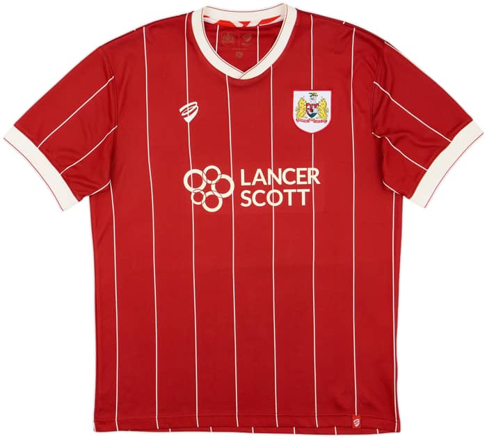 2017-18 Bristol City Home Shirt - 8/10 - (XL)