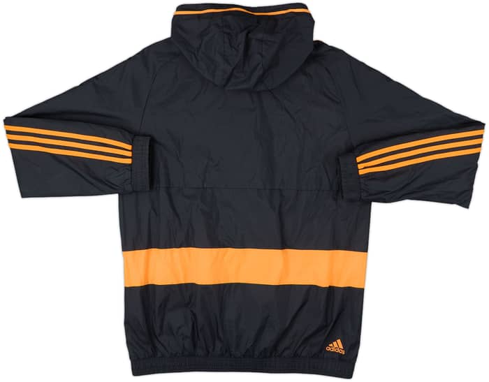 2013-14 Real Madrid adidas CL Hooded Rain Jacket - 5/10 - (M/L)