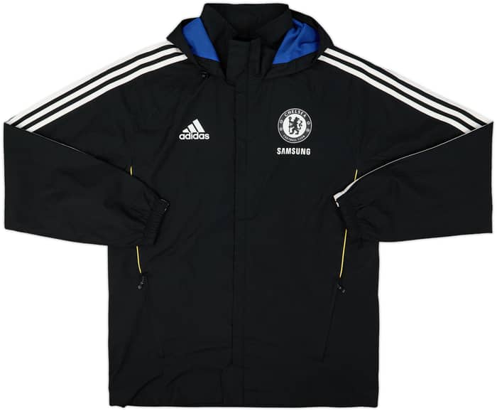 2011-12 Chelsea adidas Hooded Rain Jacket - 8/10 - (M)