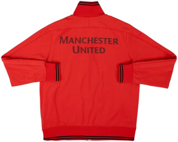 2013-14 Manchester United Nike Track Jacket - 8/10 - (XL)