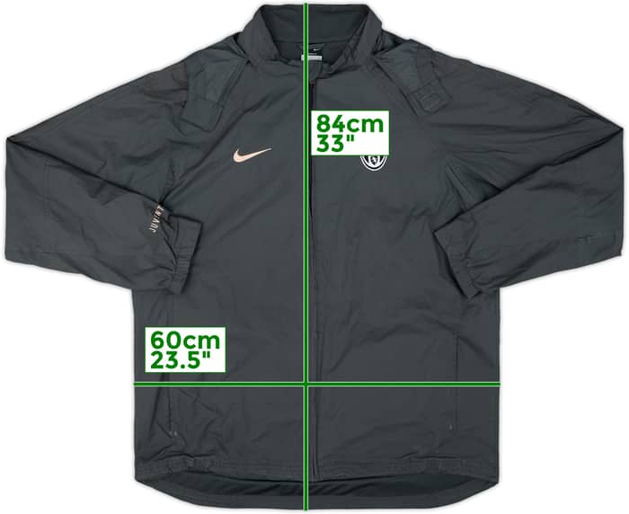 2004-05 Juventus Nike Hooded Rain Jacket - 8/10 - (L)