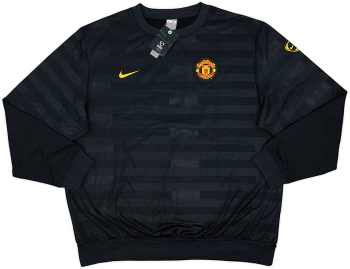 2009-10 Manchester United Nike Sweat Top (XXL)