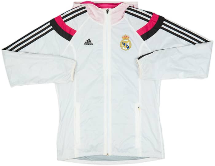 2014-15 Real Madrid adidas Hooded Track Jacket - 7/10 - (S)