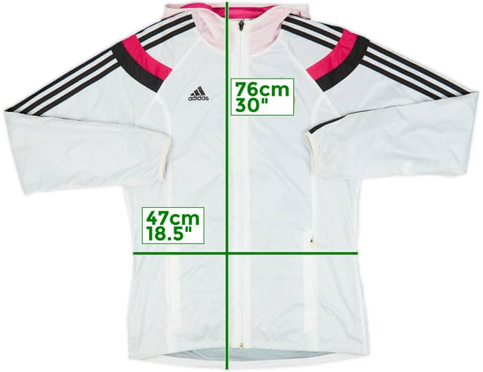 2014-15 Real Madrid adidas Hooded Track Jacket - 7/10 - (S)