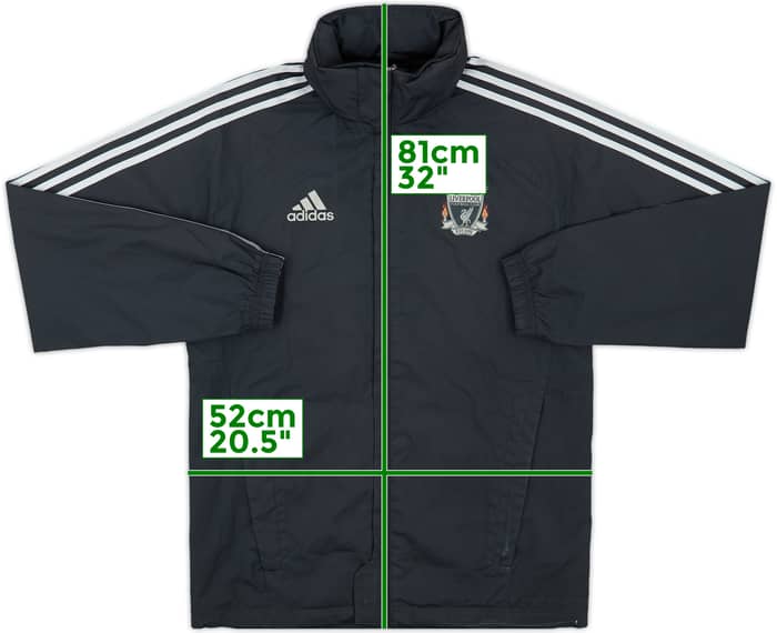 2011-12 Liverpool adidas Rain Jacket - 6/10 - (S)