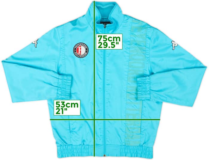 2007-08 Feyenoord Kappa Track Jacket - 6/10 - (XL)