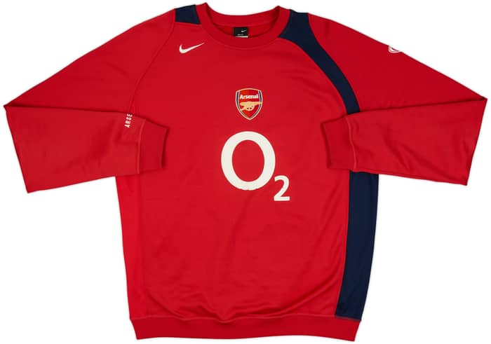 2004-05 Arsenal Nike Sweat Top - 6/10 - (XL)
