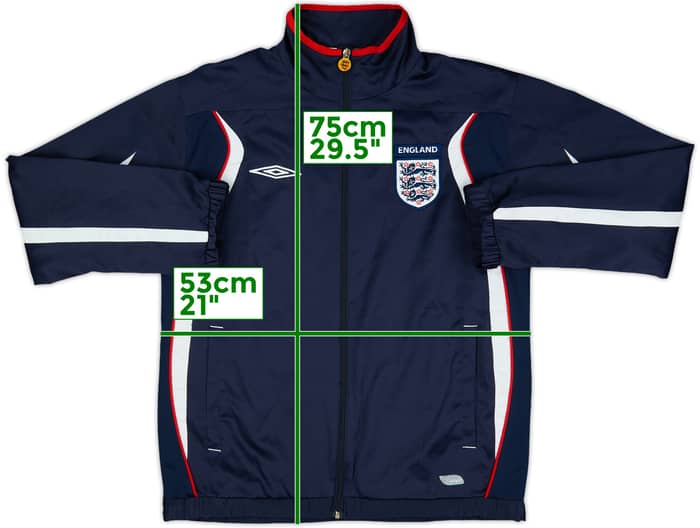 2007-09 England Umbro Track Jacket - 8/10 - (S)
