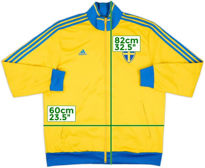 2013-14 Sweden adidas Track Jacket - 6/10 - (XL)
