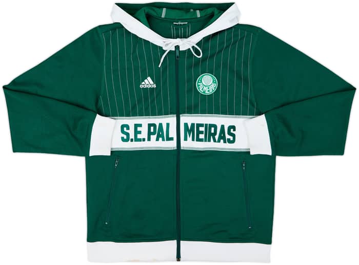 2008-09 Palmeiras adidas Hooded Track Jacket - 7/10 - (S)