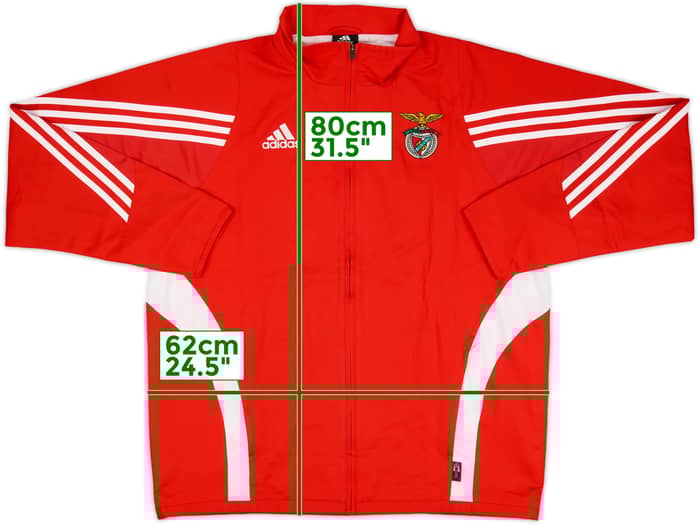 2003-04 Benfica adidas Track Jacket - 10/10 - (M/L)