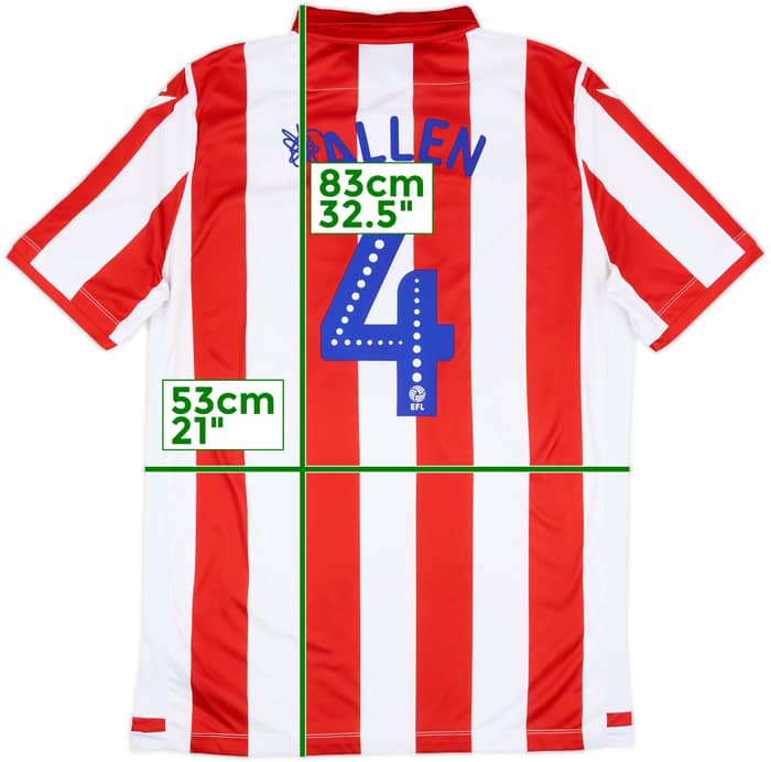 2019-20 Stoke City Home Shirt Allen #4 - 6/10 - (XXL)