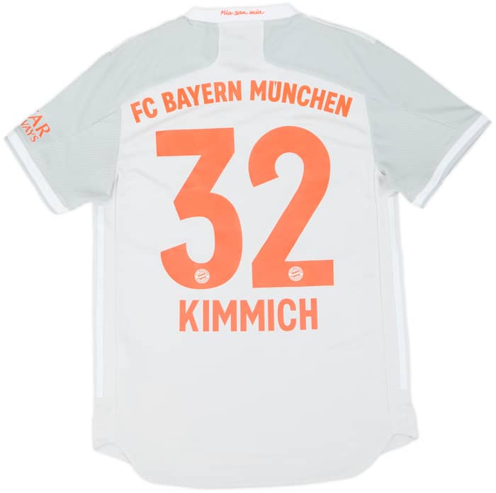 2020-21 Bayern Munich Authentic Away Shirt Kimmich #32 - 7/10 - (S)