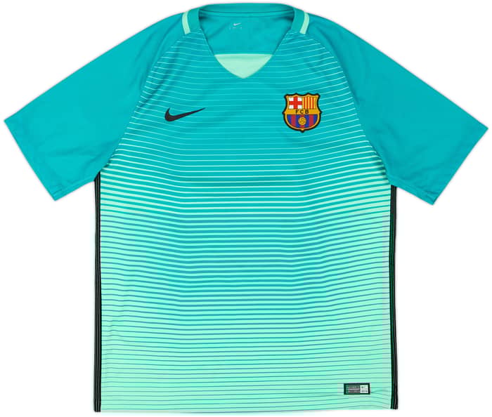 2016-17 Barcelona Third Shirt Suarez #9 - 8/10 - (L)