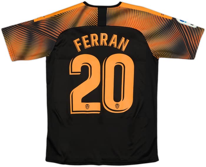 2019-20 Valencia Away Shirt Ferran #20 - 8/10 - (S)