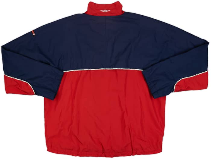 2000-02 England Umbro Track Jacket - 9/10 - (S)