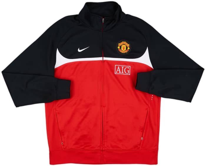 2010-11 Manchester United Nike Track Jacket - 8/10 - (XL)