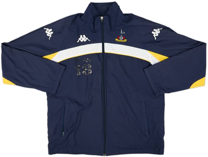 2003-04 Tottenham Kappa Player Issue Track Jacket Defoe #18 - 4/10 - (M)