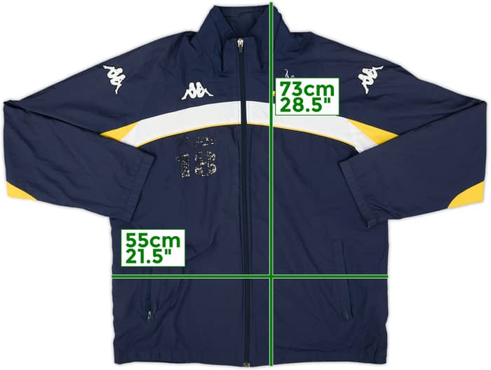 2003-04 Tottenham Kappa Player Issue Track Jacket Defoe #18 - 4/10 - (M)