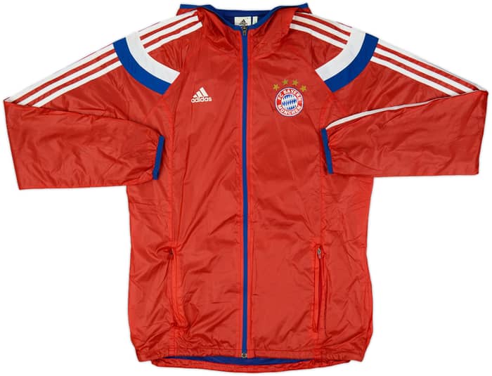 2014-15 Bayern Munich adidas Hooded Track Jacket - 5/10 - (M)